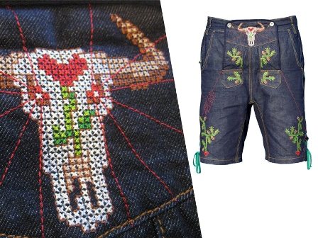 Jeans-Lederne Oipnglügg Modell Waldmann