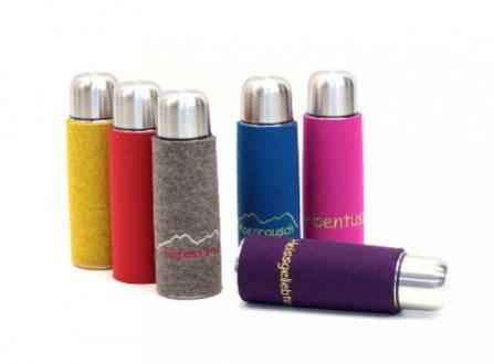 Thermoskanne Alpenfilz Filz