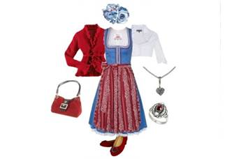Dirndl-Style Streublume