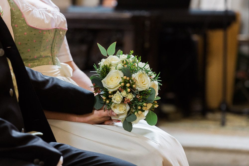 Brautpaar vor dem Altar - Foto: Dorelies Hofer