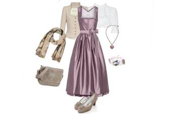Rose Blossom Dirndl-Style