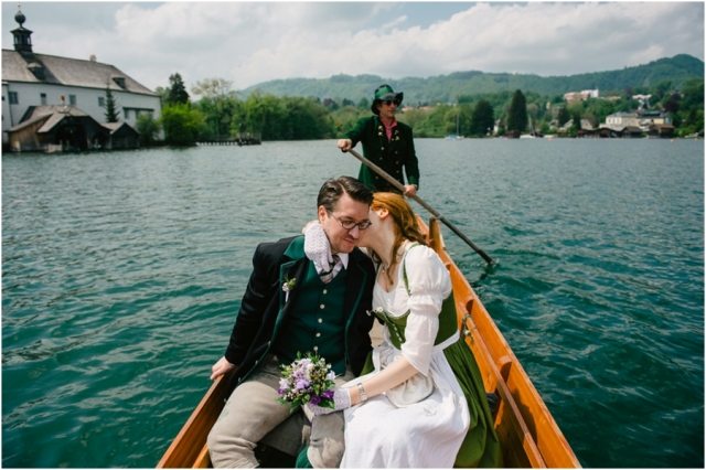 Trachtenhochzeit am Traunsee