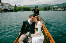 Trachtenhochzeit am Traunsee