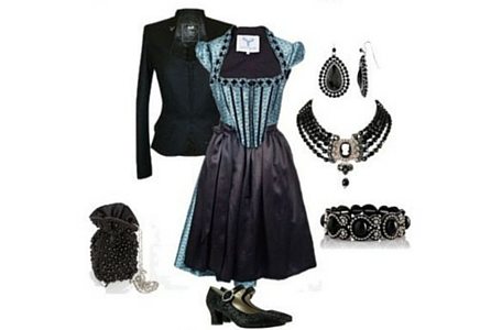 Queen of the Night Dirndl-Style