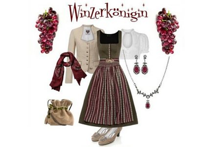 Dirndl-Style Winzerkönigin