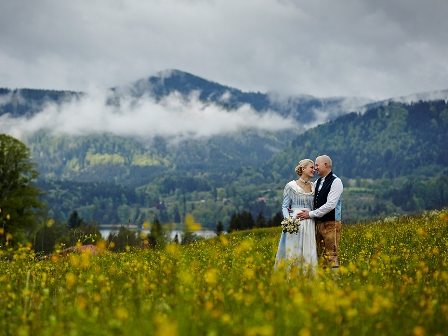 Stimmige Trachtenhochzeit am Tegernsee