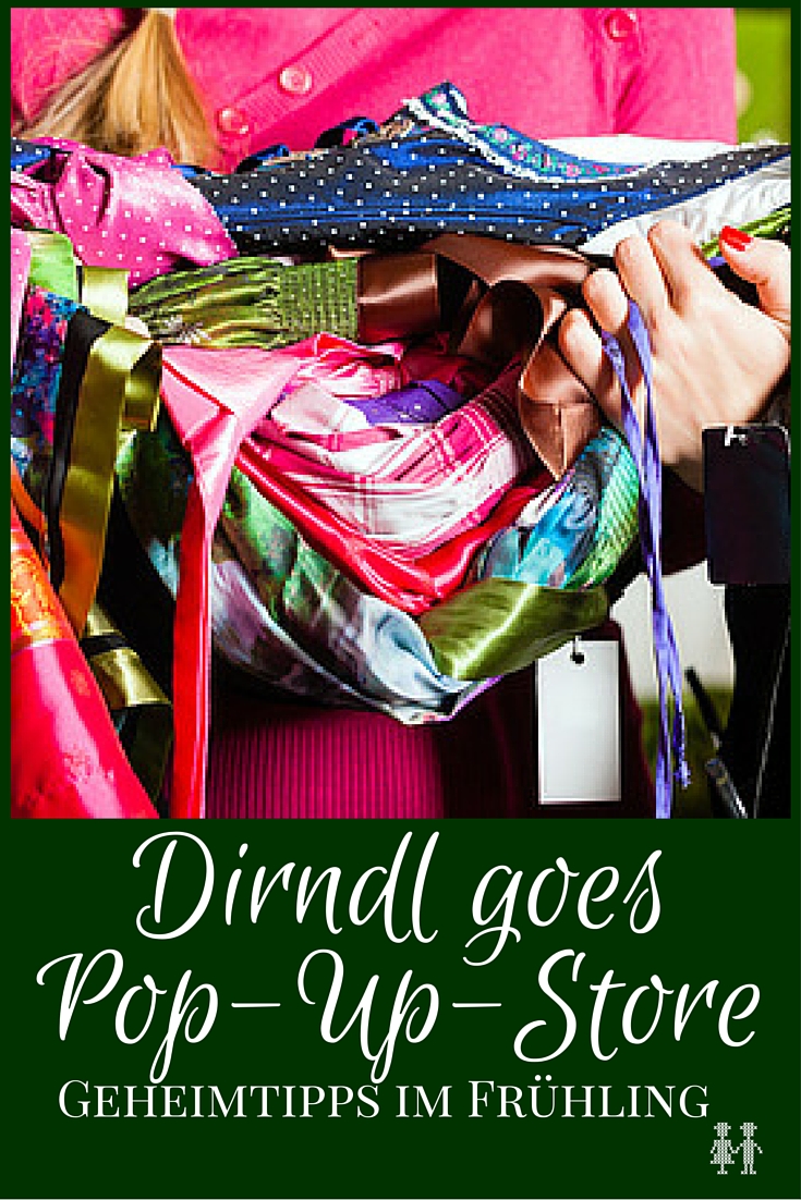 Dirndl im Pop-Up-Store