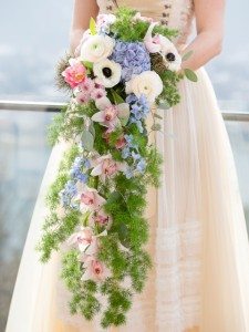 Bavarian Boho Brautstrauss