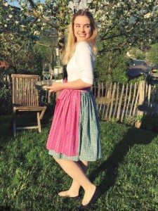 Vergissmeinnicht Trachtenrock