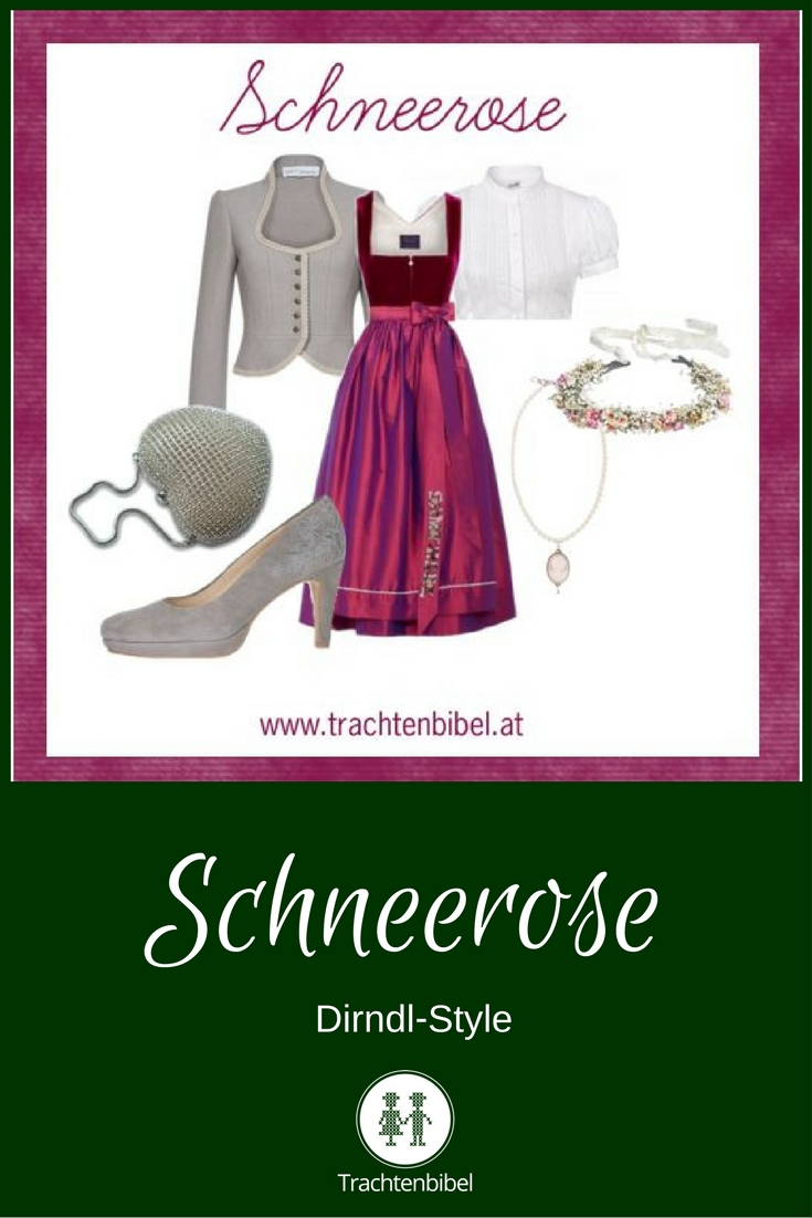 Schneerose Dirndl-Style zum Nachshoppen