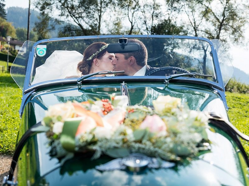 brautauto2 Brautauto Hochzeit mit rustikalem Chic