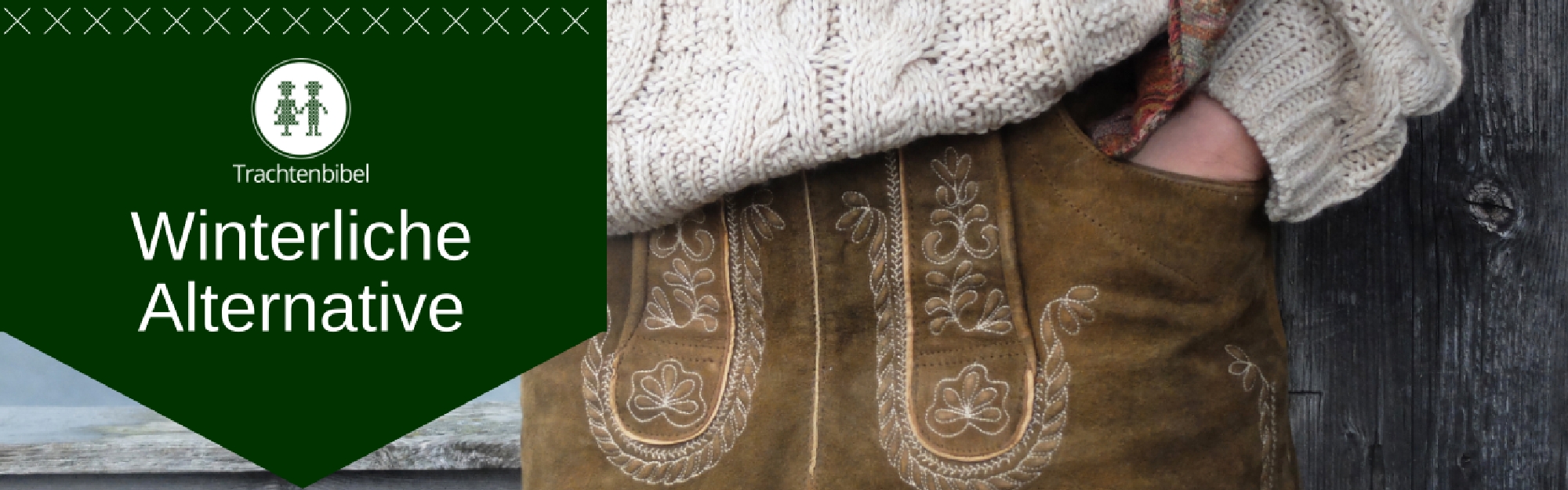 Winterliche Alternative zum Dirndl