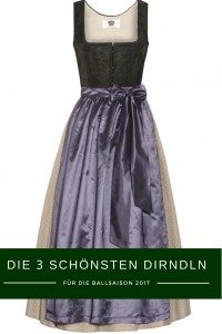 Wir haben uns die schönsten Festdirndl für die Ballsaison 2017 angeschaut und stellen sie jetzt in den Fokus.