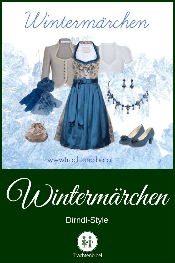 Winterliches Styling in Taupe und Blau zum Nachshoppen.