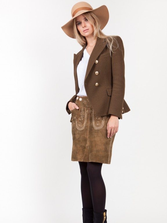 Lederrock Trachtenamazonen