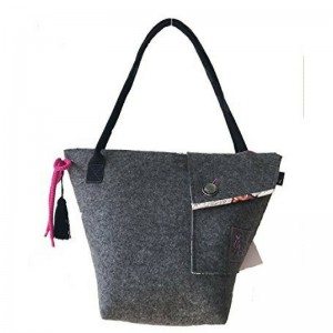 Umhängetasche aus Wollfilz von TaschenfürsLeben