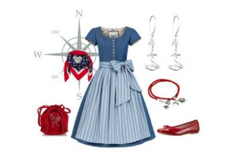 Dirndl Style Ahoi mit einem Dirndl von CocoVero