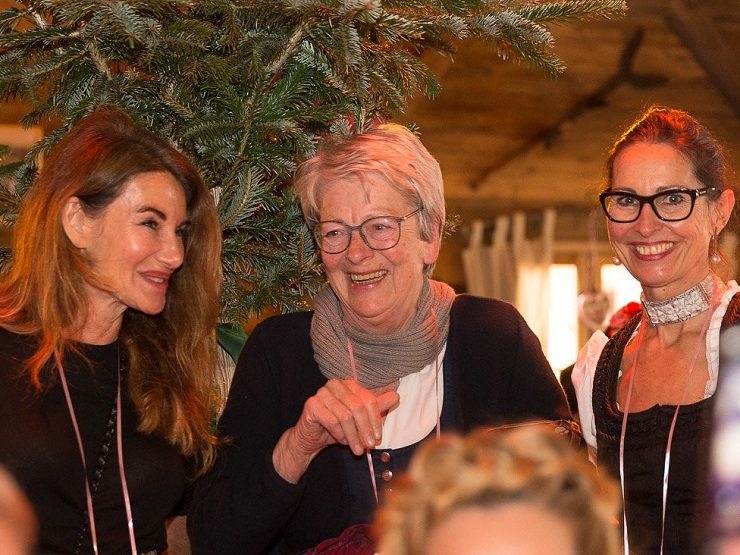 Auch Gexi Tostmann hatte Spaß mit Teje Waidmann - Bild © Dorelies Hofer