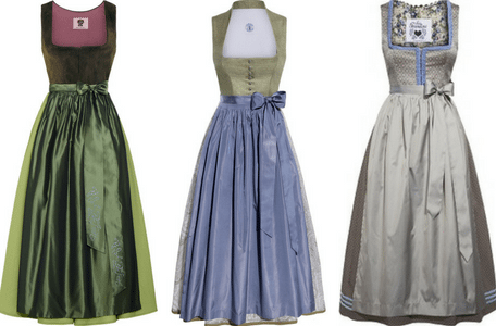 5 tolle Festdirndl für Weihnachten und Trachtenbälle