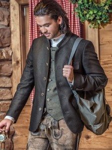 El Picaflor Janker und Weste in Grün