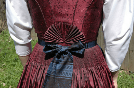 Stainzer Festtracht Fächer