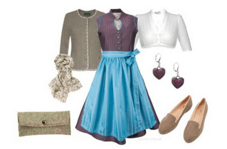 Dirndl Style Ultra Violett