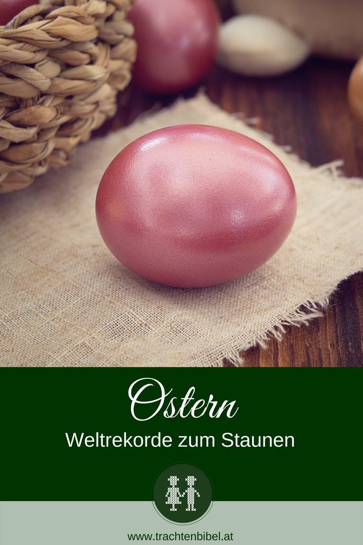 gefärbtes Osterei Artikel Weltrekorde Rekorde Ostern