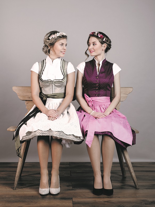 Alpenfee Dirndl Heidi Amber