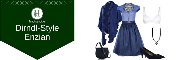 Enzian Dirndl Outfit