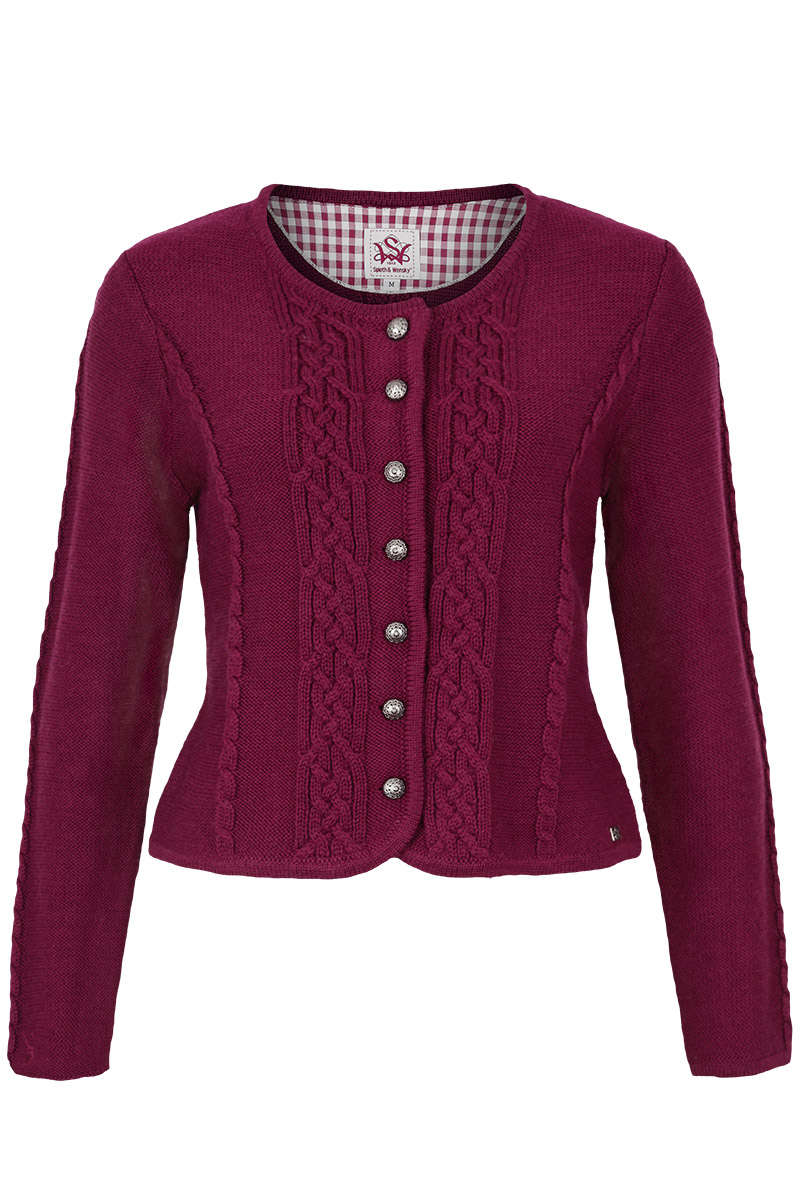 Dirndl Jacke Weinrot Spieth Wensky Bonn