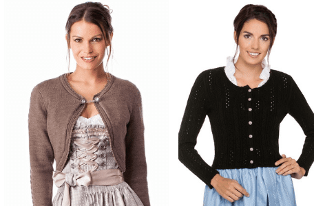 Waermende Strickjacken Zum Dirndl