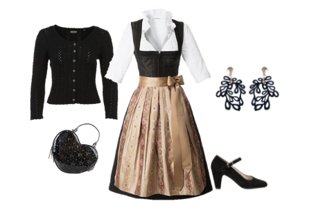 Dirndl Style Golden